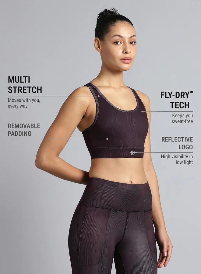 Cult Women Urban Camo Running High Support Bra